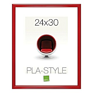 Marco de fotos Pla-Style (Rojo, 24 x 30 cm, Plástico)