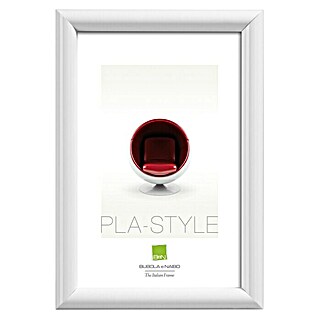 Okvir za sliku Pla-Style (Bijele boje, 21 x 29,7 cm / DIN A4, Plastika)