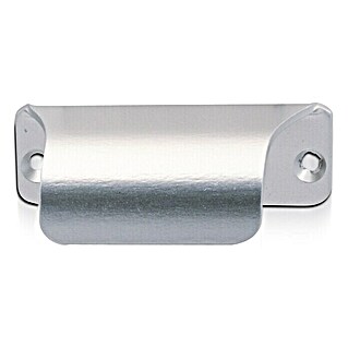 Möbelgriff (Länge: 70 mm, Aluminium, Silber)