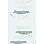 D-c-fix Static Premium Glasfolie (150 x 45 cm, Weiß/Hellgrau, Findus, Statisch haftend)