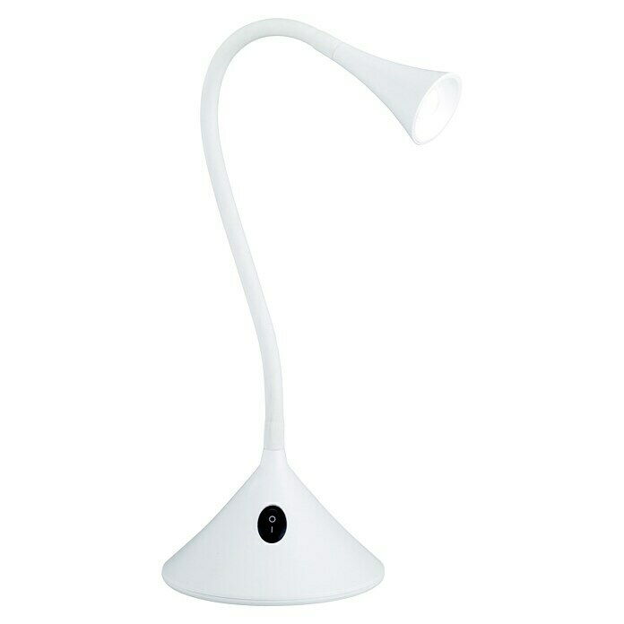 Reality Leuchten Lámpara de sobremesa LED Viper (3 W, Blanco, Blanco cálido, Plástico)