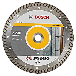 Bosch Professional Dijamantna rezna ploča Standard Universal Turbo (Promjer rezne ploče: 230 mm, Prikladno za: Građevni materijali)