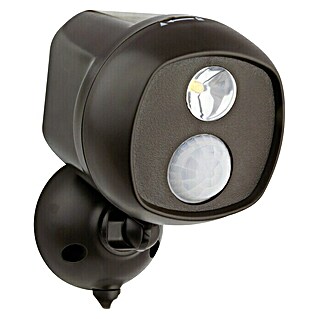 Ritter Leuchten LED sensor buitenlamp (3 W, l x b x h: 200 x 110 x 130 mm, Zwart, Daglicht wit)