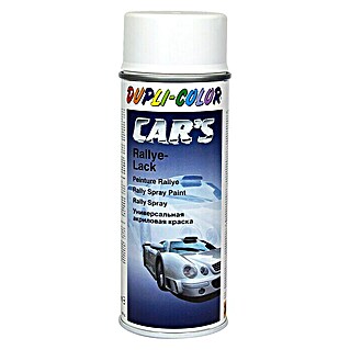 Dupli-Color Lackspray CAR'S Rallye (Weiß, Seidenmatt, 400 ml)