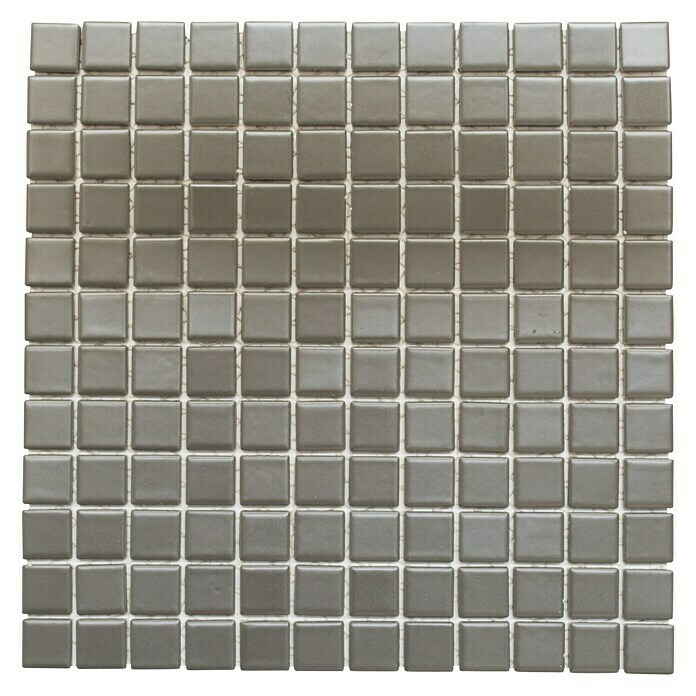 Mosaikfliese Quadrat Uni CG 134 (30 x 30 cm, Grau, Matt)