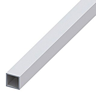 Kantoflex Vierkante buis (1.000 x 20 x 20 mm, Aluminium, Zilver, Geanodiseerd)