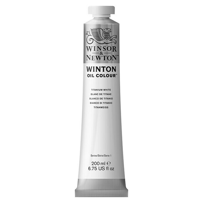 Winsor & Newton Winton Uljana boja (Titan bijelo, 200 ml, Tuba)