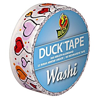 Duck Tape Kreativklebeband Washi (Heart Balloon, 10 m x 15 mm)