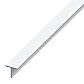 Kantoflex Quadrat-T-Profil (2.500 x 19,5 x 19,5 mm, Stärke: 1,5 mm, Hart-PVC, Weiß)