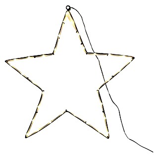 Tween Light Estrella LED Lámpara para ventana (Para exterior, 33 luces, Blanco cálido, Diámetro: 45 cm)