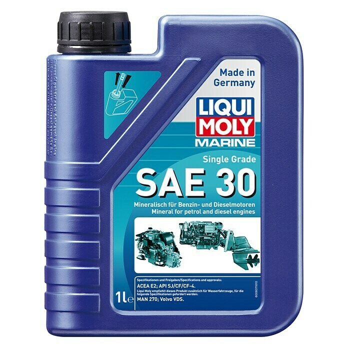 Liqui Moly Marine Motoröl Single Grade SAE 30 