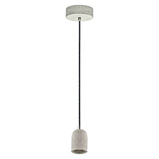 Eglo Hanglamp, rond Yorth betonlook (Hoogte: 200 cm, Grijs/Zwart/Wit)