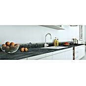 Resopal Küchenrückwand Fixmaß (Steel Bloom, 305 x 62 cm, Stärke: 15,4 mm, Holz)