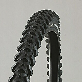 Fischer Vanjska guma za bicikl (Otpornost na pucanje, Reflektirajuća traka duž cijelog ruba, Prikladno za: Brdske bicikle, 26 inča x 1,95)