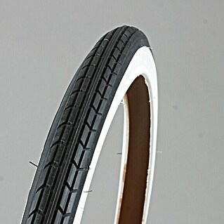 Fischer Vanjska guma za bicikl (Crno-bijele boje, Prikladno za: Ulica, 28 inča x 1⁵⁄₈ x 1⅜)