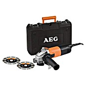 AEG Powertools Winkelschleifer-Set WS 8-125 S (800 W, 125 mm)