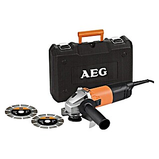 AEG Powertools Winkelschleifer-Set WS 8-125 S (800 W, 125 mm)