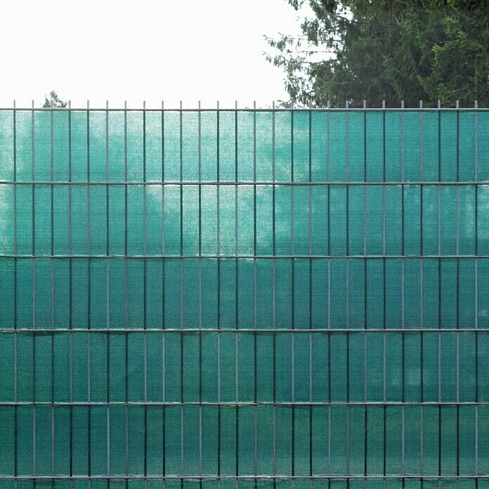 Videx Sichtschutzstreifen (Dunkelgrün, 200 x 19 cm)