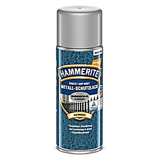 Hammerite Metall-Schutzlack Hammerschlag (Silbergrau, 400 ml, Glänzend, Lösemittelhaltig)