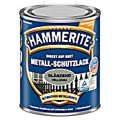 Hammerite Metall-Schutzlack (Hellgrau, 250 ml, Glänzend, Lösemittelhaltig)