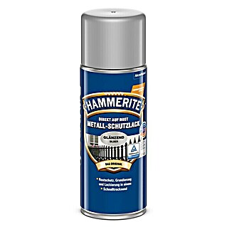 Hammerite Metall-Schutzlack (Silber, 400 ml, Glänzend, Lösemittelhaltig)