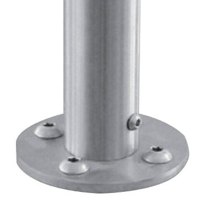 Treba Frewa Geländerset AG2 (Oberbodenmontage, Aluminium, Silber, Länge: 1.500 mm)