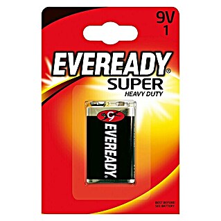 Eveready Baterije Super Heavy Duty (Blok od 9 volti, 1 Kom.)