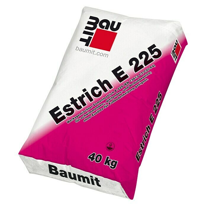 Baumit Estrich E 225 (40 kg, Körnung: 0 - 4 mm)