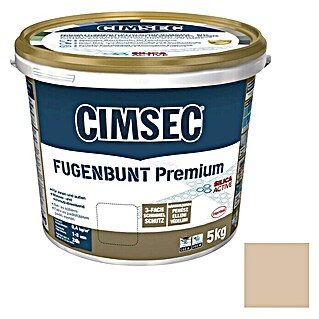 Cimsec Fugenmörtel Fugenbunt Premium (Bahama Beige, 5 kg)