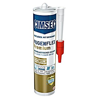 Cimsec Silikon-Fugenmasse Fugenflex Premium (Weiß, 310 ml)
