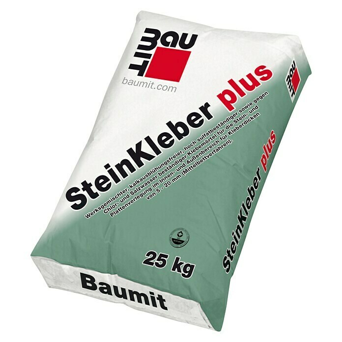 Baumit Steinkleber plus (25 kg, Körnung: 0 - 1 mm)