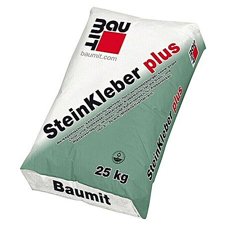 Baumit Steinkleber plus (25 kg, Körnung: 0 mm - 1 mm)