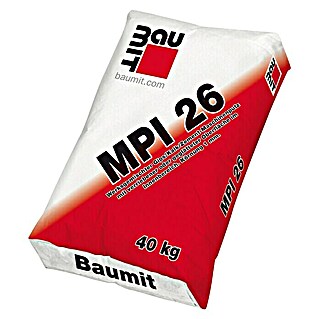 Baumit Gips-Kalk-Zement Maschinenputz MPI 26 (40 kg, Körnung: 1 mm)
