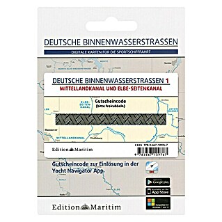 Digitale Sportbootkarte: Band 1 - Mittellandkanal und Elbe-Seitenkanal