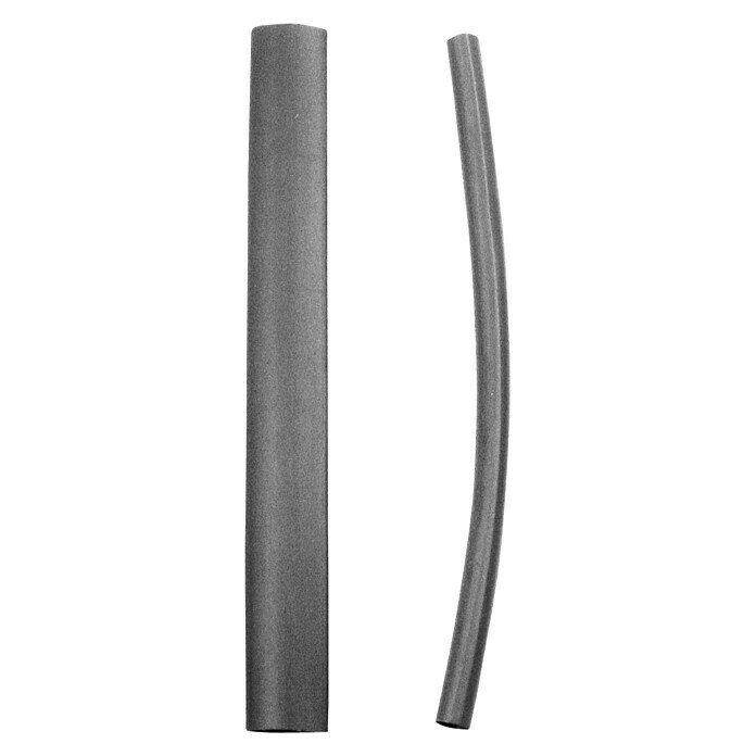 Schwarz 10mm Durchmesser Polyolefin-2:1 halogenfrei Waerme-schrumpfschlauch 1 5A 