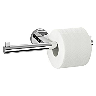 Zack Scala Toilettenpapierhalter (2-armig, Edelstahl, Glänzend)