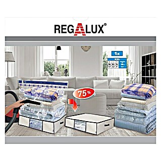 Regalux Vakuum-Beutel mit Tasche XXL (Volumen: 81,25 l, 65 x 50 x 25 cm)
