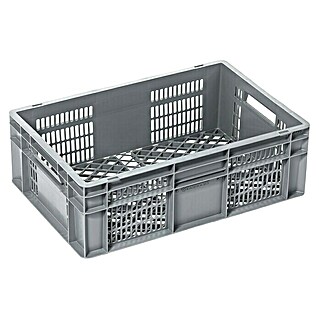 BAUHAUS Caja Euro (40 l, L x An x Al: 60 x 40 x 20 cm, Forma: Abierto, Apilable)