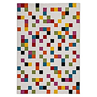 Kayoom Teppich Caribbean 233 (Weiß, L x B: 170 x 120 cm, 100% Polypropylen)