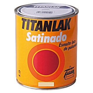 Titan Titanlak Esmalte de poliuretano (Blanco, 2,5 l, Satinado)
