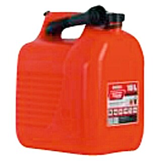 Tayg Bidón de plástico para carburante (10 l, Naranja/Negro)