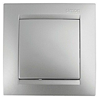 Simon 15 Conmutador (Aluminio, En pared)