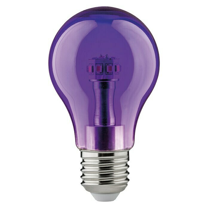 Paulmann Bombilla de colores LED Violeta (1 W, E27) | BAUHAUS