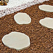 Placas para caminos Piedra (46 x 32 x 4 cm, Blanca natural, Hormigón)