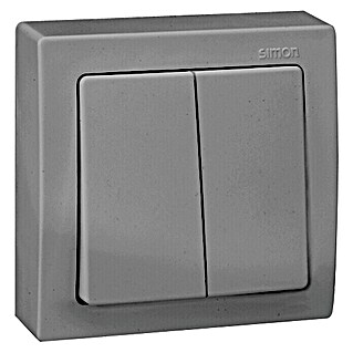 Simon 73 Interruptor/Conmutador Loft (Aluminio, Montaje en la pared, Plástico)