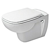 Duravit D-Code Zidna WC školjka bez daske sa automatskim ispiranjem (S daskom za WC, Dubinsko ispiranje, Bijelo)