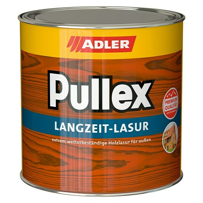 Adler Langzeitschutz-Holzlasur Pullex (Palisander, 5 l, Matt)