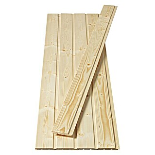 Profilholz (Fichte/Tanne, B-Sortierung, 420 x 9,6 x 1,25 cm)