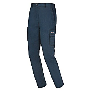 Industrial Starter Pantalones de trabajo Easystretch (Algodón 100%, L, Azul)