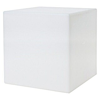 8 Seasons Design Shining Dekoleuchte Cube (9 W, Weiß, L x B x H: 33 x 33 x 33 cm)